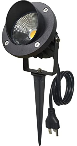 TOVEENEN LED 20W Outdoor Spotlight Flag Light 120V White Waterproof Landscape Spotlights Plug-in Christmas Spot Lights for Yard House Tree Decoration Lighting