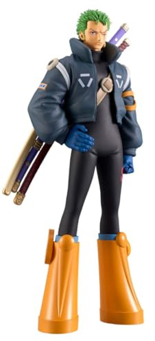 Banpresto Figura de Acción Roronoa Zoro One Piece, Dxf The Grandline Series, Egghead 17 cm Multicolor BP89562P