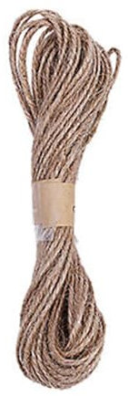 6 Rolls Brown Jute Twine String – 60m Natural Craft Ribbon for Traditional Xmas Wrapping, Packaging & DIY – Brown Wrap Bind Twine for Present Tie Up, Home-Made Decoration & Gift Crafts