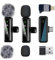Micrófono inalámbrico de Solapa para iPhone Android iPad, Mini micrófono, micrófono inalámbrico reducción de ruido para grabación de vídeo, Streaming, podcasting, Vlogging, Tiktok, Youtube