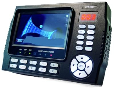 Receptor De TV DVB-S/S2 De 4,3 Pulgadas, Buscador De Satélite, Monitor Portátil Multifuncional HD, MPGE4 FáCil De Usar