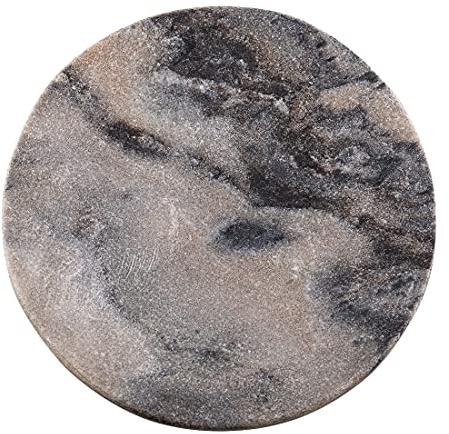 NKlaus piatto in pietra naturale Ø 10cm sottobicchiere decorazione da tavolo sottobicchiere in vetro 10635
