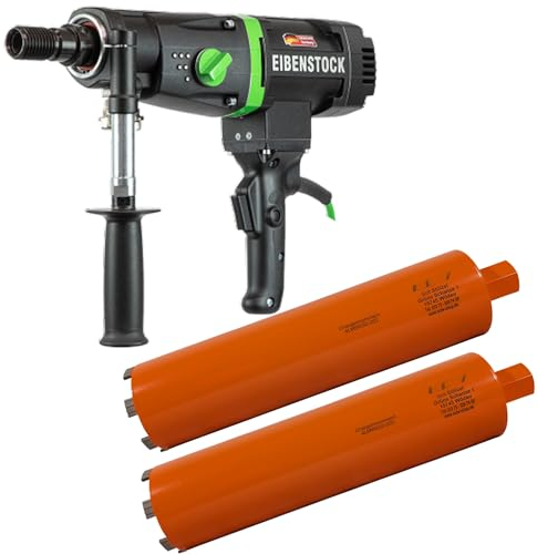 Eibenstock Diamant-Kernbohrmaschine PLD 182.1 NT (nass/trocken) PowerLine inklusive 2x MDW Diamant Bohrkronen & Zubehör