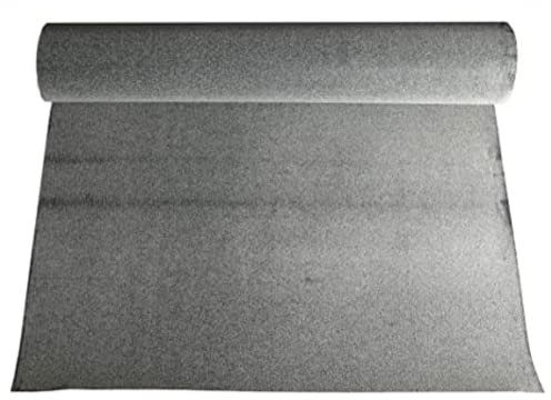 DSTOCK60 -3 metri di membrana bitume grigio sabbiato - Larghezza 1 m - Spessore 3 mm - Copre 3 m² - Rotolo di tenuta del tetto - Ideale per tetto piano, tetto terrazza, capanna, nicchia, pollaio