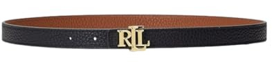 Lauren Ralph Lauren Cintura Reversibile Skinny Rev Lrl 20 412912038 Nero S