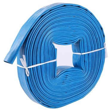 Manguera de jardín Manguera de agua expandible Manguera de riego for jardín, huerto, tierras de cultivo, paisajismo, riego, ropa, manguera azul de riego(2inch(50mm))