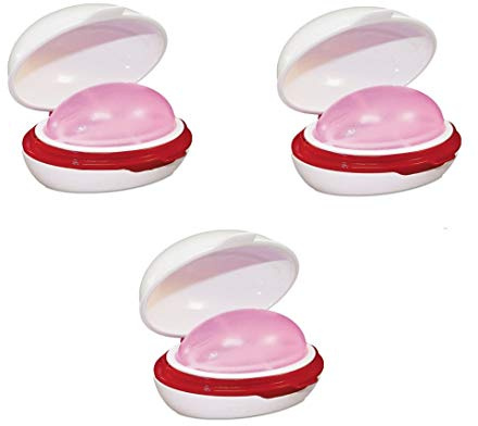 Lee Ergo-Style Sortkwik Fingertip Moistener, 1.5 oz, 3 Pack (12134)