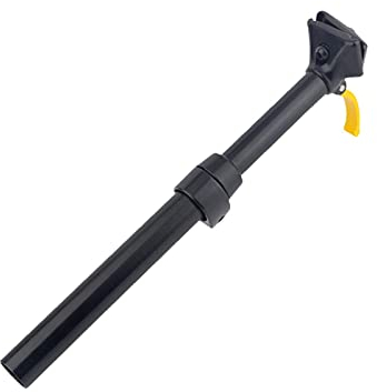 Faderr Fahrrad-Sattelstütze, Aluminiumlegierung, lang, manuelle Steuerung, Teleskop-Dichtungsring, Fahrradsitz für Fahrrad, Mountainbike, MTB, schwarz (Größe: 30,9 mm)