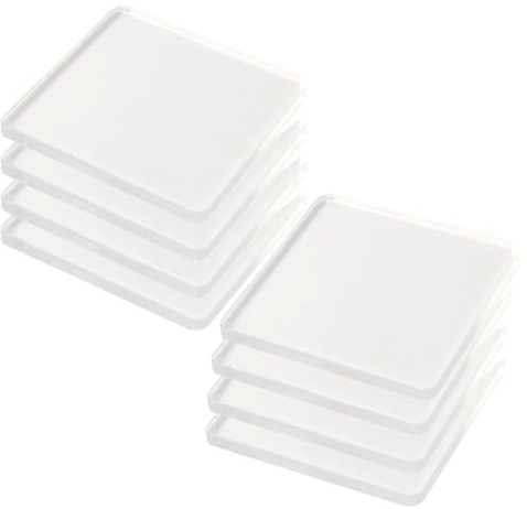 BZKSER 8 Unidades de silenciador para Lavadora- pies de Goma universales antivibraciones, Alfombrilla Antideslizante de Silicona para lavadoras, para lavadoras, secadoras, Altavoces