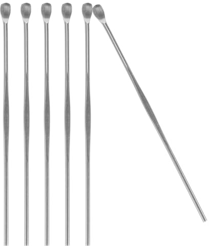JECOMPRIS 6pcs Stainless Steel Remover Tool Set and Digger for Care Blockage Removal Home and Travel Use
