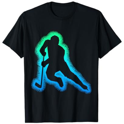 Eishockey Jungen Herren Kinder T-Shirt