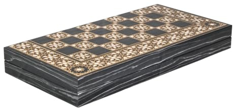 Wooden Royal Design Backgammon Set 20 Inch