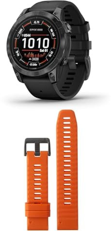 Garmin Instinct 2 Solar Tactical – Rugged GPS Smartwatch with Infinite Battery Life in Smartwatch Mode & QuickFit Band