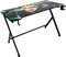 Konix Naruto Shippuden Gaming Schreibtisch 121 x 69 x 76 cm in Y-Form - Holz- und Metalltisch - Becherhalter - Kopfhörerhalter - Naruto Rasengan Motiv