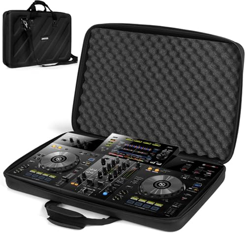 Old Canal Mixer Travel Case, Carrying Storage Bag Compatible Pioneer DDJ RX2 RX3 (Mixing Board Not Included)
