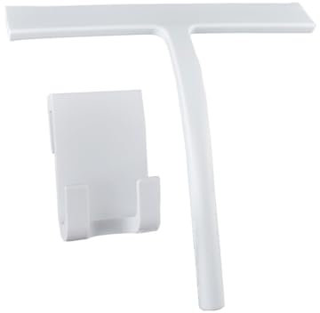 Rascador de silicona multiusos para eliminar rápidamente el agua, herramienta de limpieza de cristales de ventana con gancho para el hogar y los vehículos