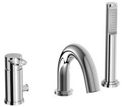 JK040LCR Monomando de repisa para bañera con caño NEW JOKER PAFFONI