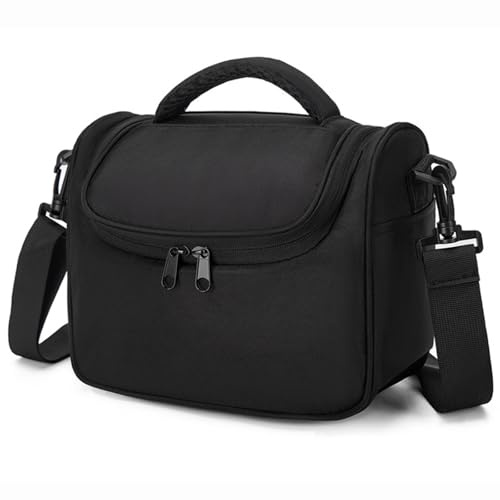 Kommodum - Borsa Fotografica DSLR per Macchina Fotografica ed Obiettivo Custodia Imbottita per Fotocamera Reflex e Videocamera con Parapioggia impermeabile (Grande)