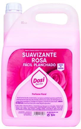 Dosidermo Suavizante Concentrado Profesional 5kg - Con Sedalina y Aroma Dulce Floral - Protector de Ropa Delicada, Antiestático y Planchado Fácil