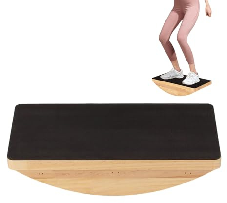 Nuhjytgf Tavola Di Equilibrio - Attrezzatura Per Esercizi - Per Equilibrio Rafforzamento Core Adulti - Per Casa Ufficio Palestra Fitness Uomini Donne Principianti Pilates Riabilitazione