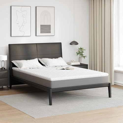 Coprimaterasso in Schiuma PU, Supporto Bilanciato per Comfort Quotidiano, Coprimaterasso, proteggi materasso, Adatto per Camera da Letto e Zona Notte, Bianco, 200x140x5 cm