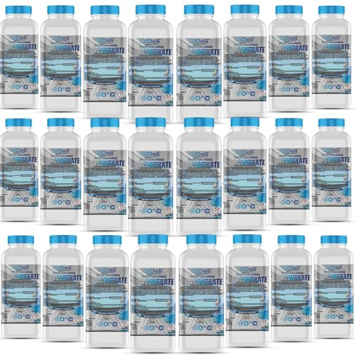 GiDeli Protezione antigelo concentrato 24 x 1 l – antigelo -60 °C – acqua detergente per vetri invernale