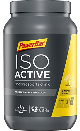 Powerbar - Isoactive - Lemon - 1320g - Isotonisches Sportgetränk - 5 Elektrolyte