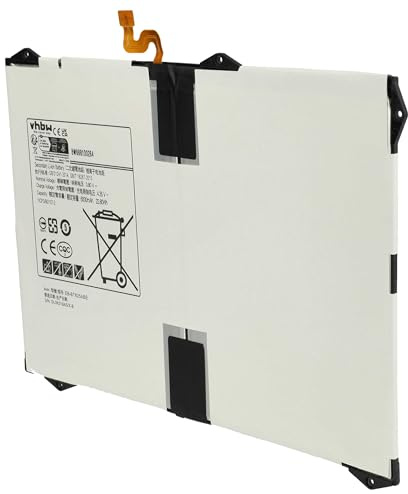 vhbw Akku kompatibel mit Samsung Galaxy Tab SM-T820, S3 9.7 XLTE, S3 9.7, SM-T825N0, SM-T825C, SM-T825 Tablet Pad (6000 mAh, 3,8 V, Li-Ion)