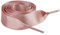 Jamron Plat Soie Ruban Satin Lacet 2CM Large pour Sneakers Ballerines Escarpin P13 Lotus Rose 140 CM