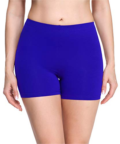 Merry Style Shorts Donna Corti in Viscosa MS10-283 (Cobalto, XS)