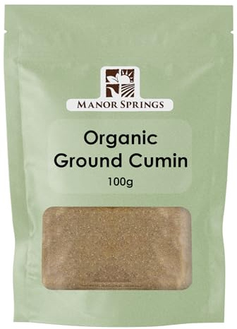 Organic Ground Cumin 100g by Manor Springs Organic