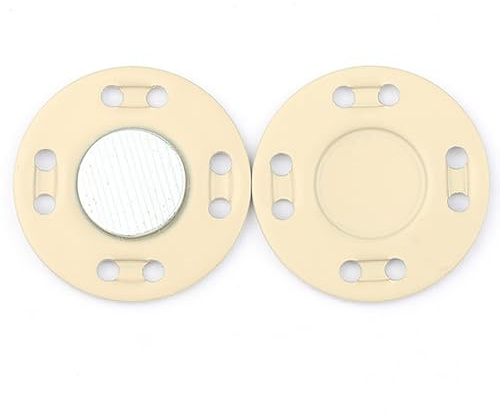 5 st/set magnetknappar sömnadsmaterial magnetiskt metallspänne 5 par osynliga tryckknappar för kläder kappa handgjord gör-det-själv-tillbehör
