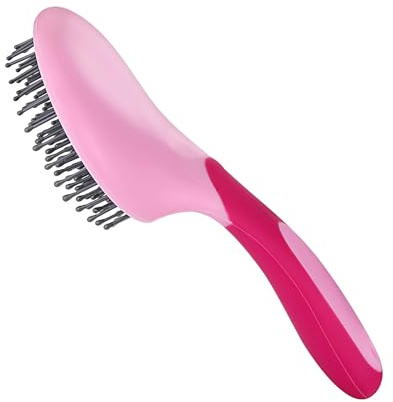 Horse Tail Brush - Mane Grooming Comb, Ergonomic Handle Tool | Strong Bristles for Thick Curly Fine Hair, Professional Stable Accessory for Pet Groom, Durable Gentle Massage Design For poni Equine Car