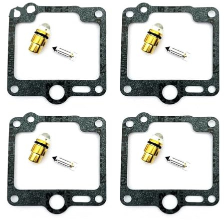 Förgasarpackning Motorcykelförgasare Flytande Nål Säte Ventilpackning Gummidelar Reparationssats För Yamaha XJR1200 1994-1998