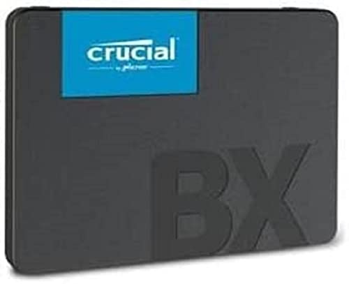 crucial CT480BX500SSD1T - BX500 480GB SSD SATA III 2.5IN 480 GB, 6.35 cm (2.5), 540 MB/s / 500 MB/s, SATA 6.0Gb/s, 3D NAND, 7 mm