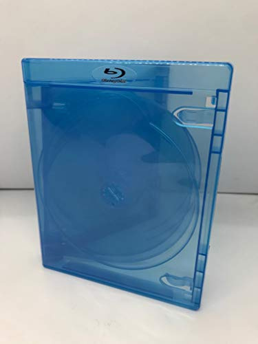 Vision Media® 1pcs x 8 Disc Blu Ray Multi Case - Premium Quality Case - 25mm Spine