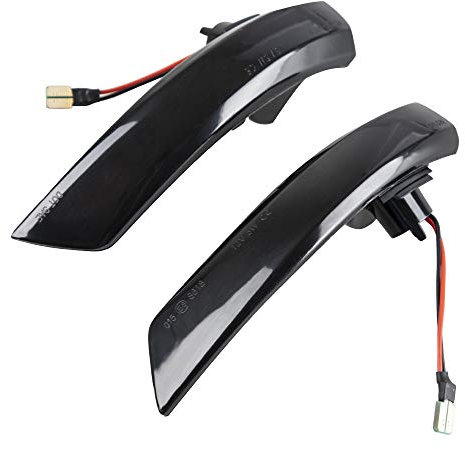2PCS LED Dynamic Turn Signal Lights Side Wing Rearview Mirror Indicator Blinker Lamp for Fo rd Focus 2 3 Mk2 Mk3 Mondeo Mk4