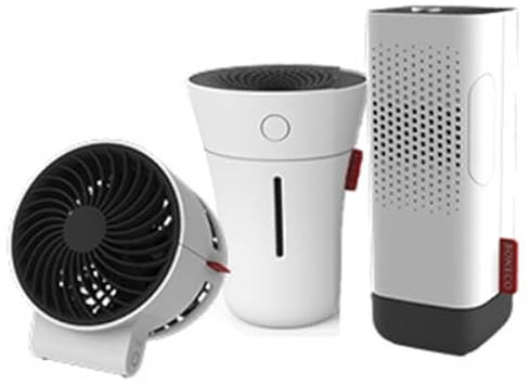 Boneco Travel Kit USB Air Purifier Fan and Humidifier