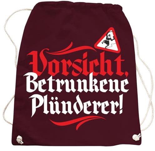 Rucksack Wikinger Vorsicht Plünderer als Vikings Bag Odin Thor Krieger