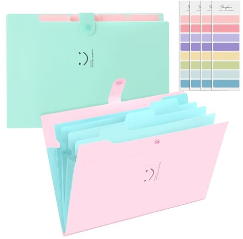 Carpeta de documentos A4, carpeta con compartimentos, carpeta archivadora A4 con etiquetas, sistema de carpetas con compartimentos, portable, sistema de carpetas, organizador con registro