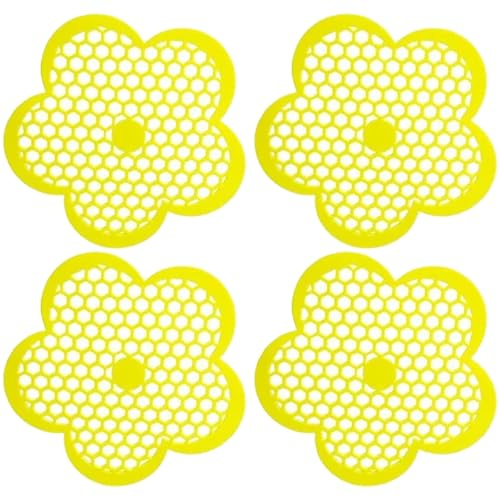 ZYMIADOU Schwimmende Bienen-Bewässerungsstationen, Plattformen, Gartendekoration, sichere Landeplätze für Schmetterlinge, Bestäuber im Teich, schwimmende Schmetterlingsbewässerung, Gartenteich-Zubehör