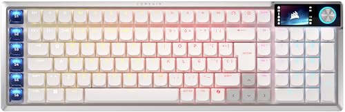 Corsair Vanguard Air 99 Wireless Teclado Gamer Óptico-Mecánico – Blanco