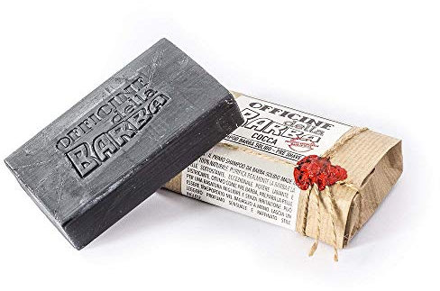 Officine della Barba COCCA - Il Primo Shampoo Barba e Pre Shave Solido Italiano Artigianale. Aiuta nella Rasatura, Profumo Raffinato Stile Inglese - Regalo per l'Uomo con la Barba o che si Rade