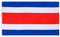 PHENO FLAGS Costa Rica Flagge 90x150cm - wetterbeständige Fahne mit Messingösen, 100% Polyester, robuste Doppelnaht & in lebendigen Farben - ideal für Flaggen-Liebhaber
