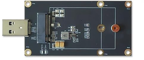 EXVIST 5G LTE USB Adapter M.2 (NGFF) to USB 3.0 Dongle with SIM Card Slot – Compatible with 5G LTE Modules Like Quectel RM500 and RM520N Series