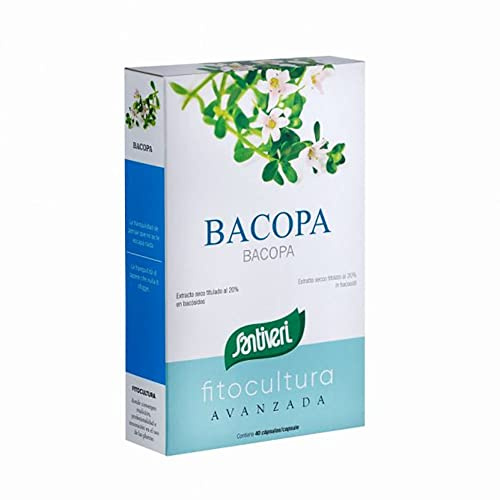 Santiveri - Bacopa Alimento Suplemento Cápsulas - 40 Cápsulas