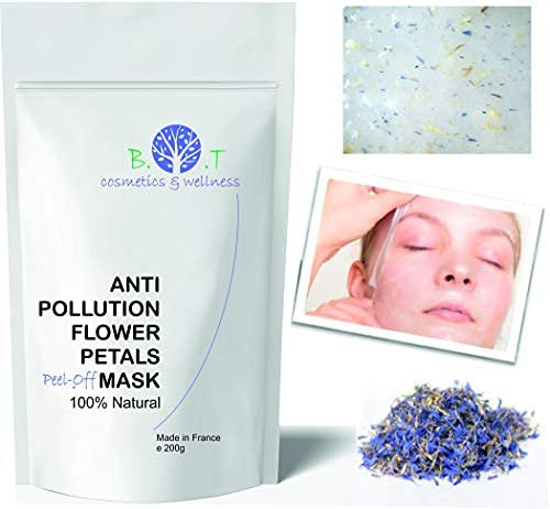Maschera Peel-Off Rigenerante con Alginato e Petali di Fiori: Trattamento Anti-Invecchiamento Naturale per una Pelle Radiante e Giovane10 trattamenti, 200 g