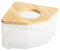 PLUSHCEWT Hamster Sandbad,Hamster Sandbad Container,Transparentes Hamster Sandbad mit Holzdeckel,Hamster-Badewanne Box,für Syrischen Hamster Meerschweinchen Ratte Mäuse