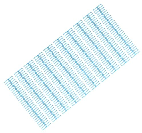 Peigne de Reliure, Peignes de Reliure en Plastique à 30 Anneaux Matériau PP Capacité de 150 Feuilles Longueur Personnalisable Reliure Professionnelle Haute capacité, Peignes et
