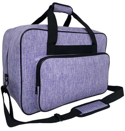 Sac de transport pour machine à coudre - Sac de voyage pour accessoires, Violet, Taille unique